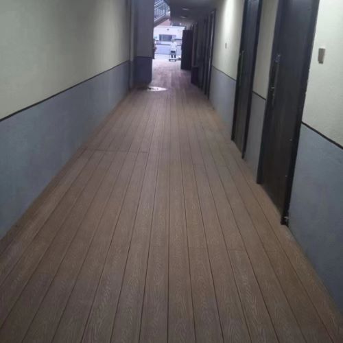 浙江木塑过道制作案例